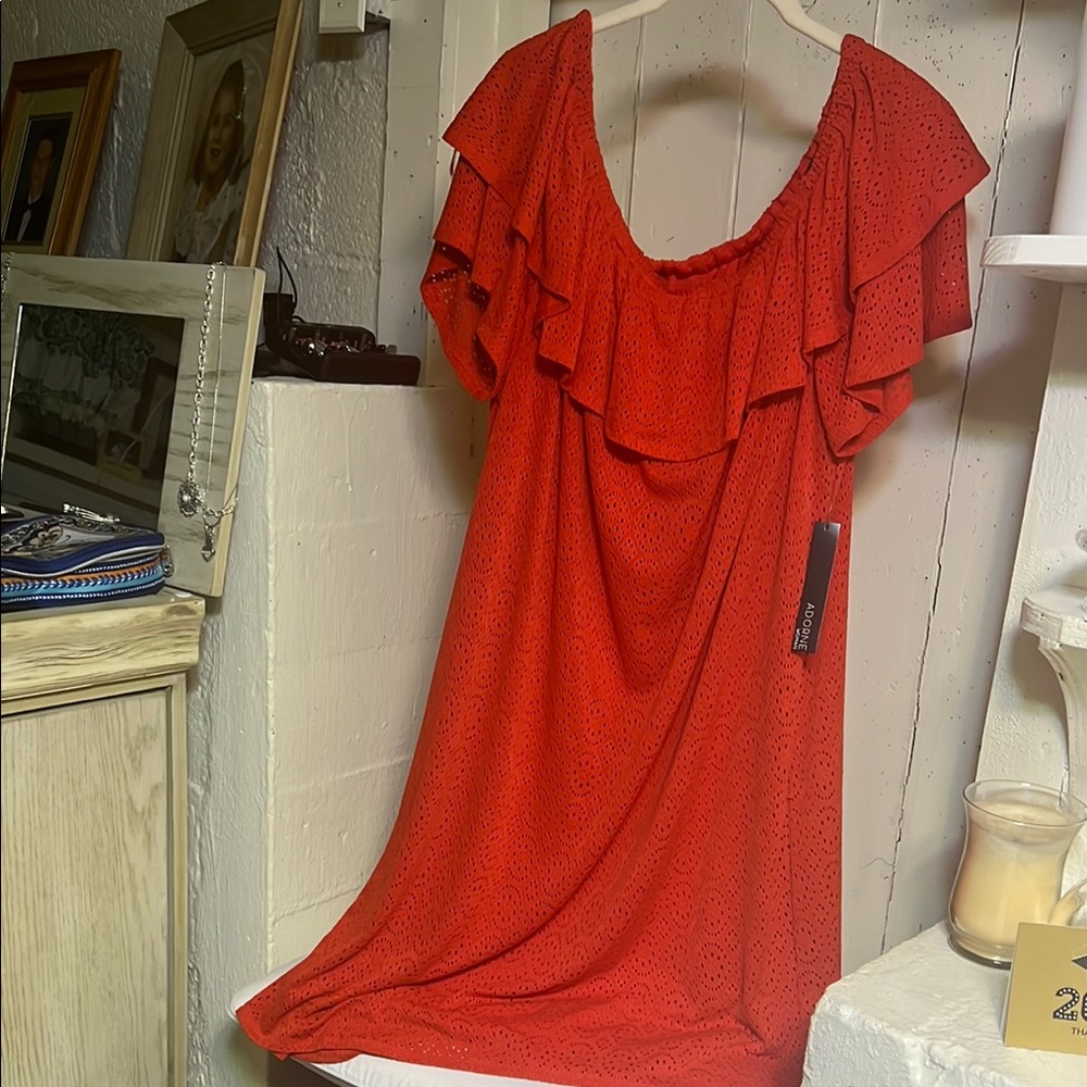 Adore Women's Red Mini Dress